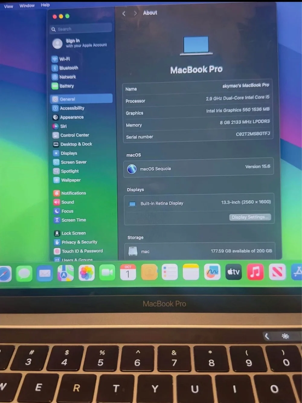 Apple MacBook Pro in Space Gray with Black Keyboard